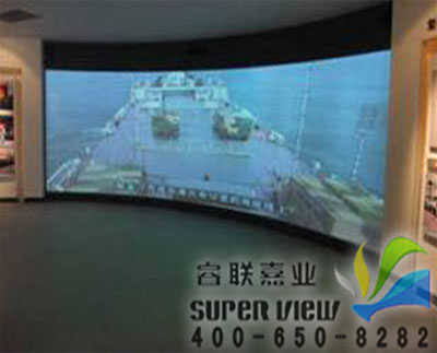 睿聯(lián)虛擬仿真7種1080P高清大屏幕融合機開放式介紹