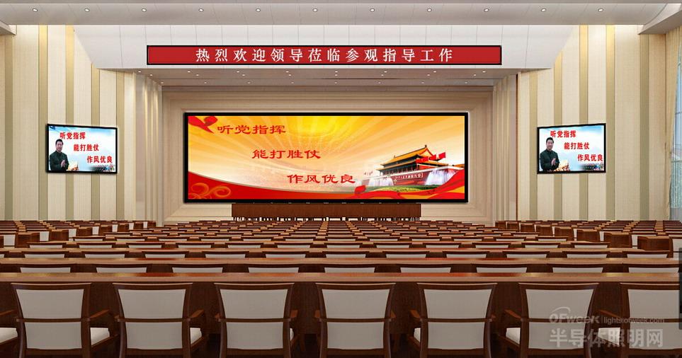 揭秘高清LED小間距在部隊領域的應用