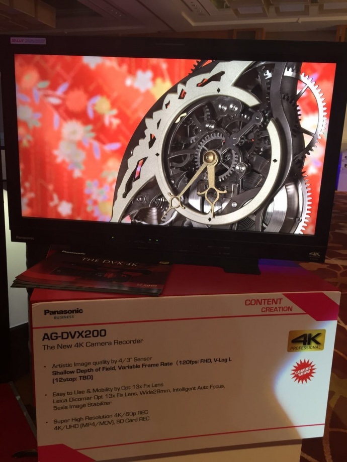 【展會資訊】松下盛裝亮相Broadcast Asia，DVX200首秀拍攝畫面！