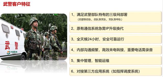 武警部隊專網通信解決方案